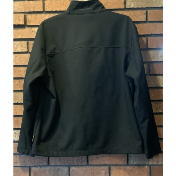 Free Country Mens Black Full Zip Softshell Winter Jacket Size XXL - Picture 3 of 5